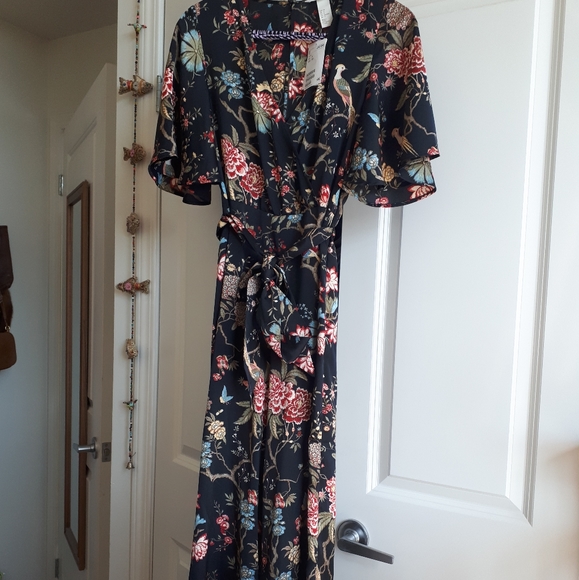 Floral patterned size 0 H&M jumpsuit - Picture 1 of 14